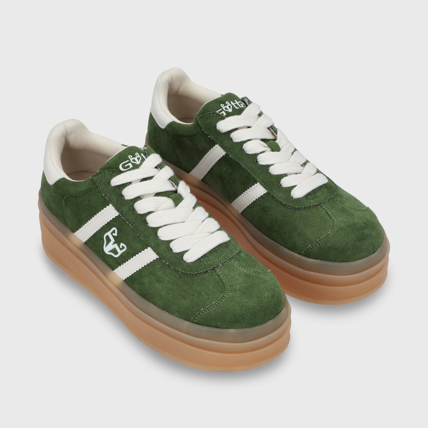 ZAPATILLAS MUJER GOTTA VERDE PLATAFORMA 53750 - 3