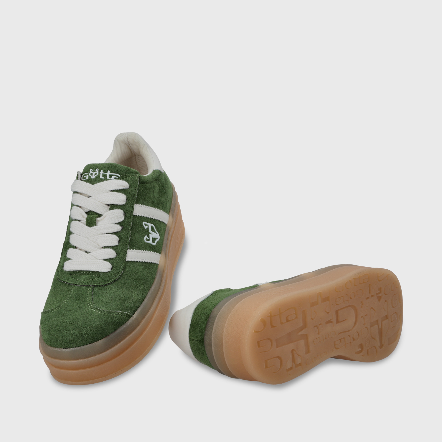 ZAPATILLAS MUJER GOTTA VERDE PLATAFORMA 53750 - 7