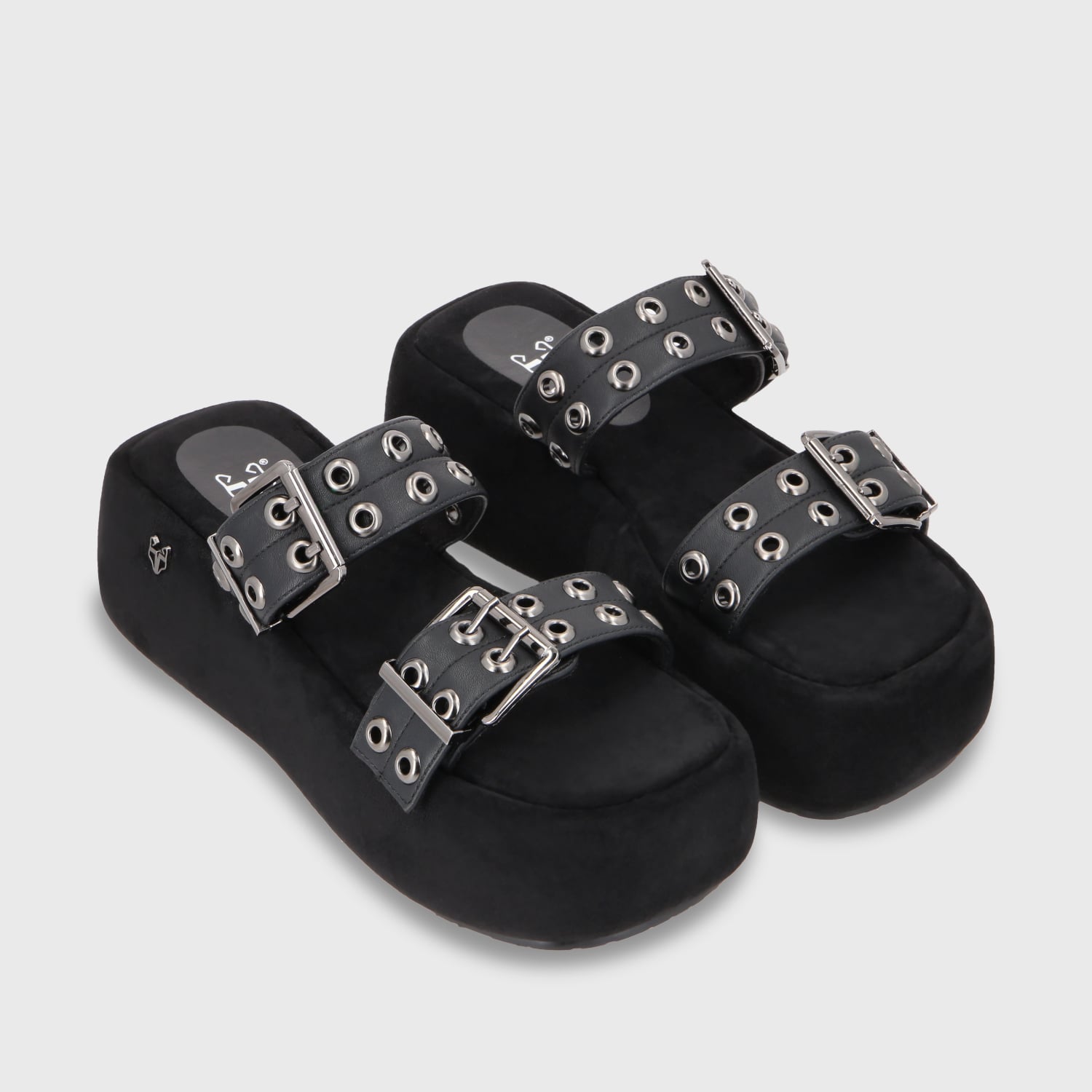 SANDALIAS MUJER GOTTA NEGRO PLATAFORMA 55961 - 3