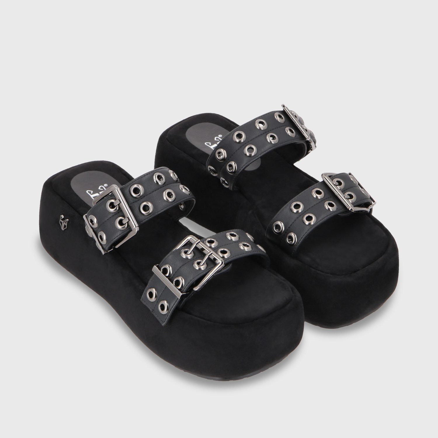 SANDALIAS MUJER GOTTA NEGRO PLATAFORMA 55961 - 3