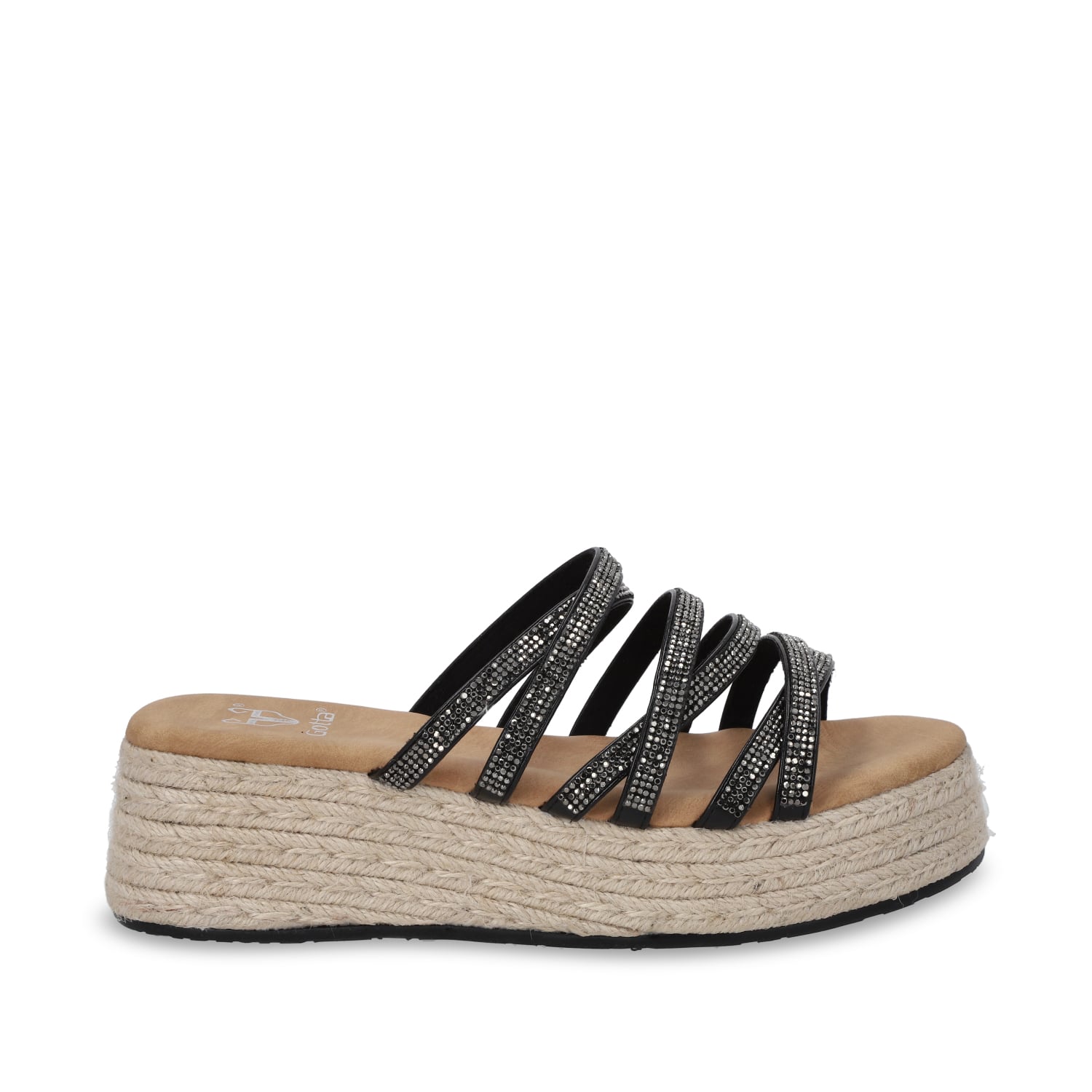 SANDALIAS MUJER GOTTA NEGRO PLATAFORMA 55972 - 1