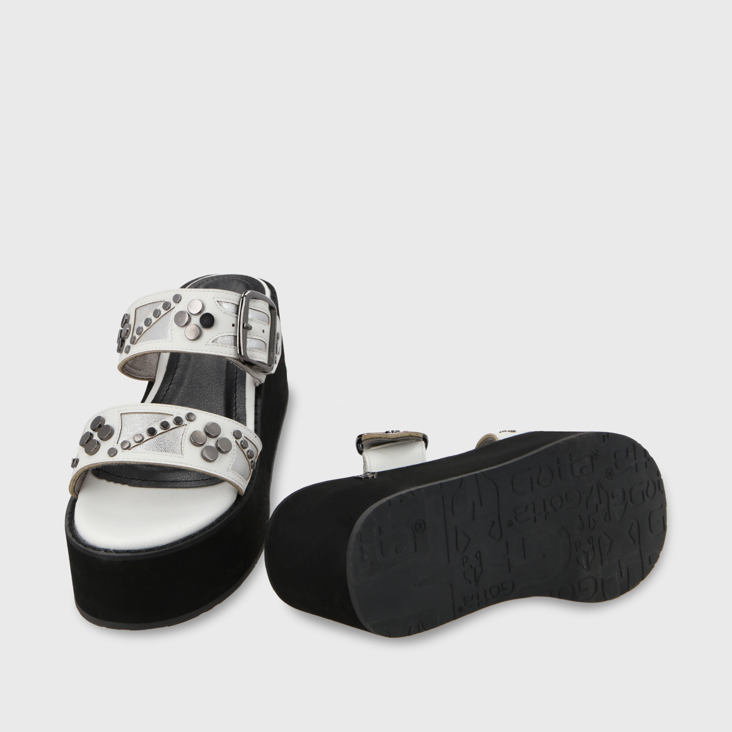 SANDALIAS MUJER GOTTA BLANCO PLATAFORMA 15620 - 7