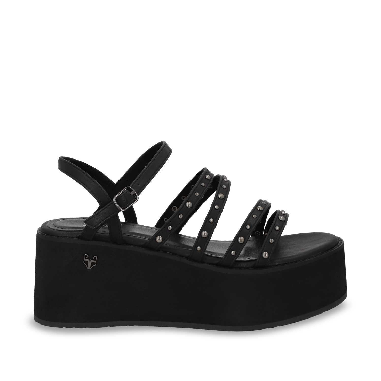SANDALIAS MUJER GOTTA NEGRO PLATAFORMA 15629 - 1