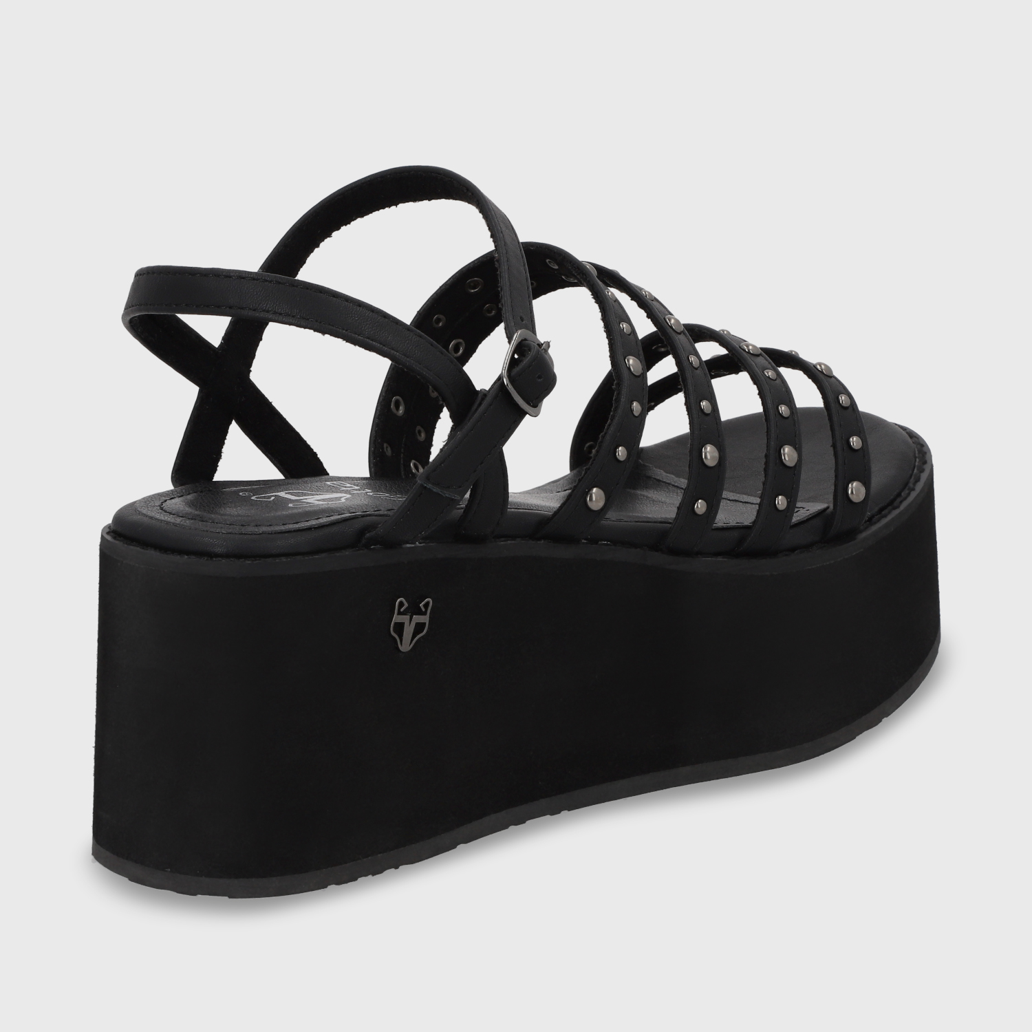 SANDALIAS MUJER GOTTA NEGRO PLATAFORMA 15629 - 5