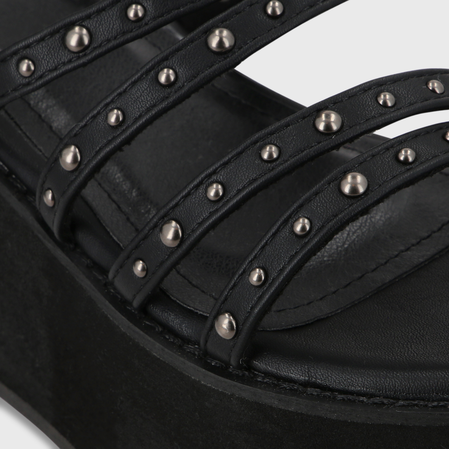 SANDALIAS MUJER GOTTA NEGRO PLATAFORMA 15629 - 6