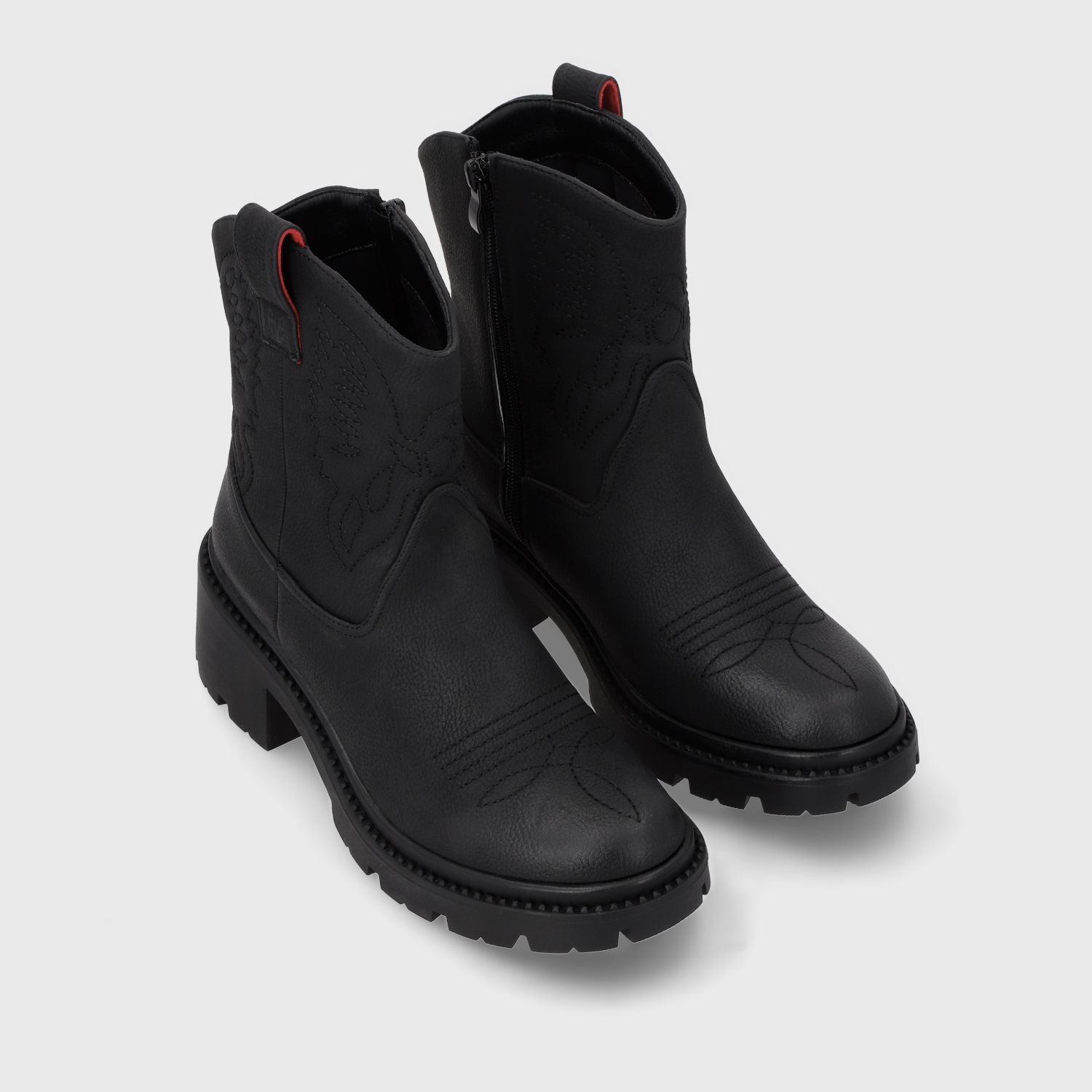 BOTIN TACO NEGRO MUJER 45745 GOTTA - 3