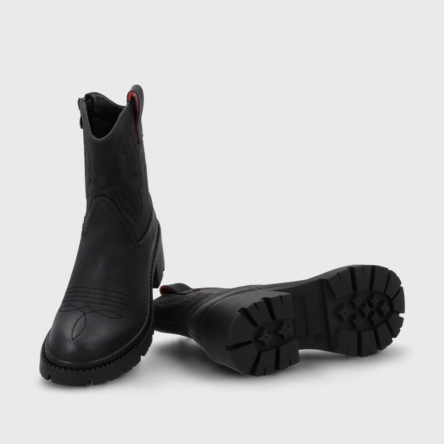 BOTIN TACO NEGRO MUJER 45745 GOTTA - 7
