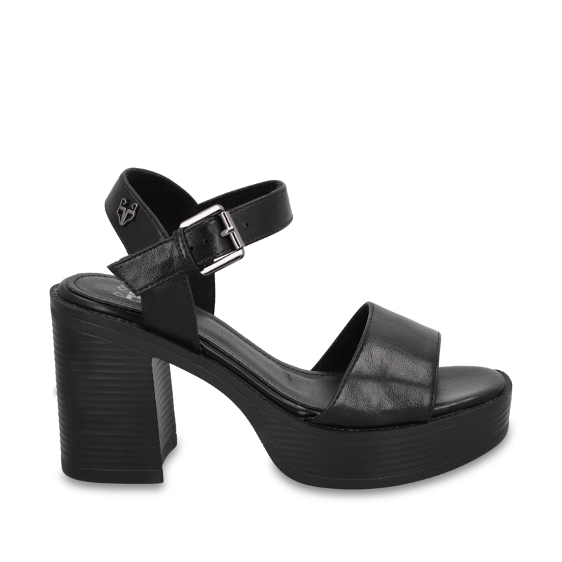 SANDALIA TACO NEGRA MUJER 65922 GOTTA - 1