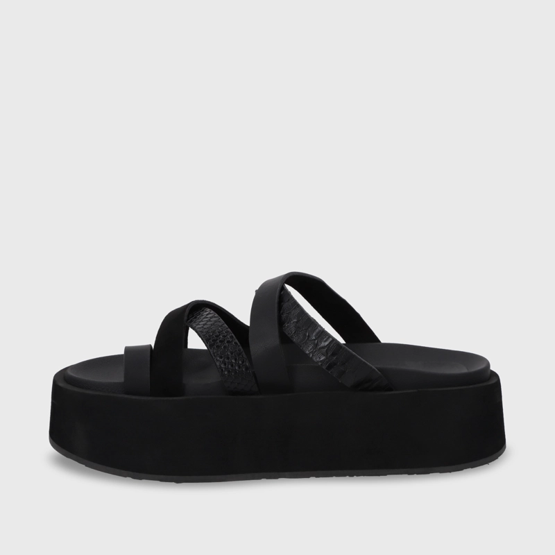 SANDALIA PLATAFORMA NEGRO MUJER 55940 GOTTA - 4