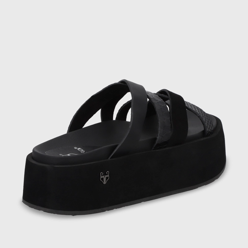 SANDALIA PLATAFORMA NEGRO MUJER 55940 GOTTA - 5