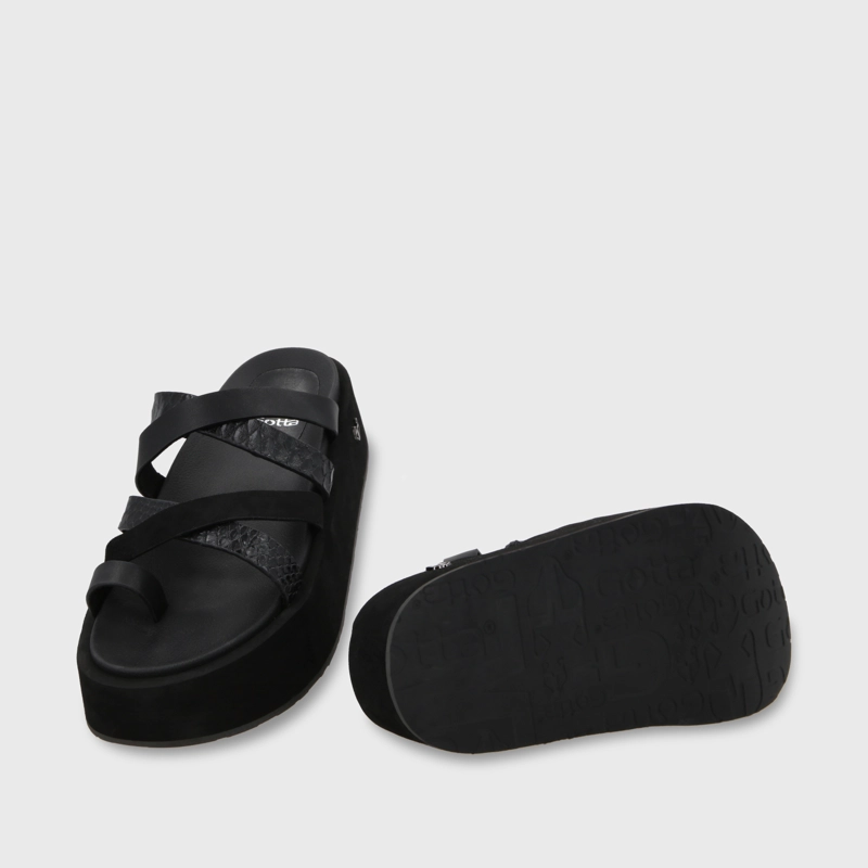SANDALIA PLATAFORMA NEGRO MUJER 55940 GOTTA - 7