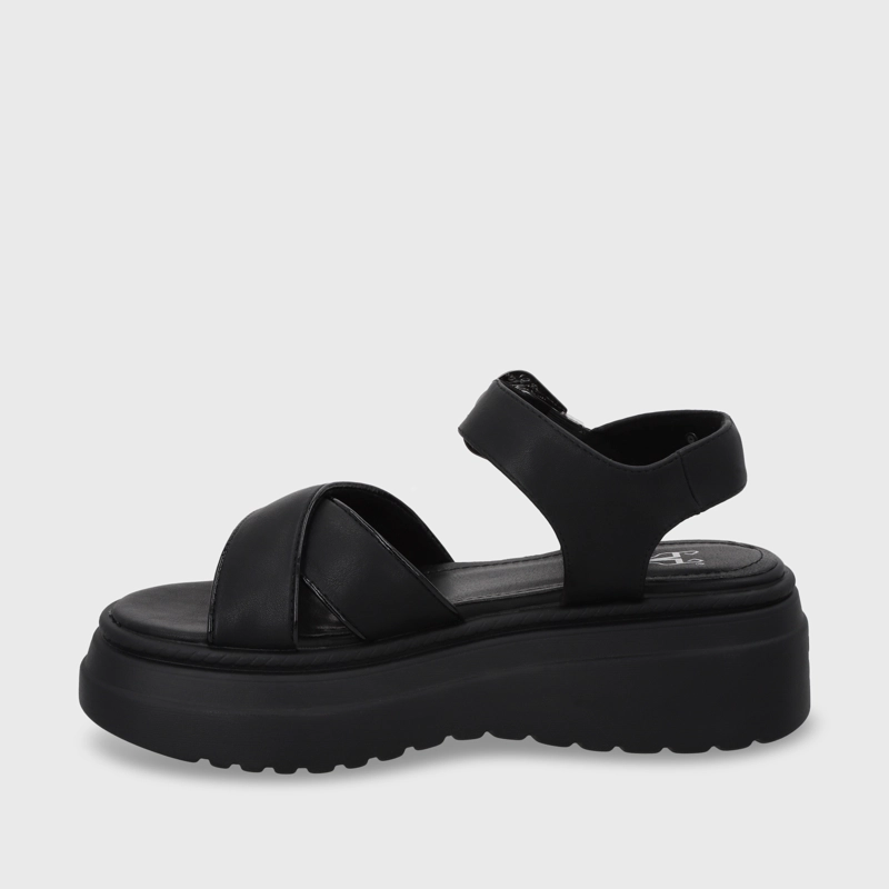 SANDALIA PLATAFORMA NEGRA MUJER 55923 GOTTA - 4