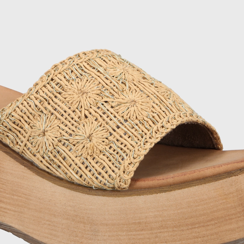 SANDALIA PLATAFORMA BEIGE MUJER 45843 GOTTA - 6