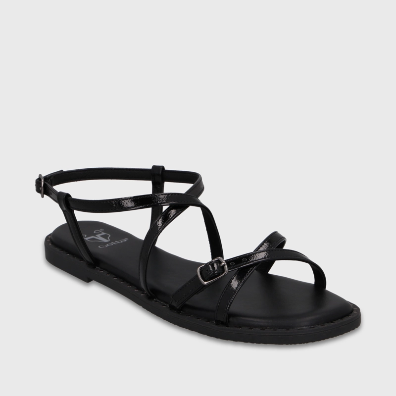 SANDALIA NEGRA MUJER 64130 GOTTA - 2