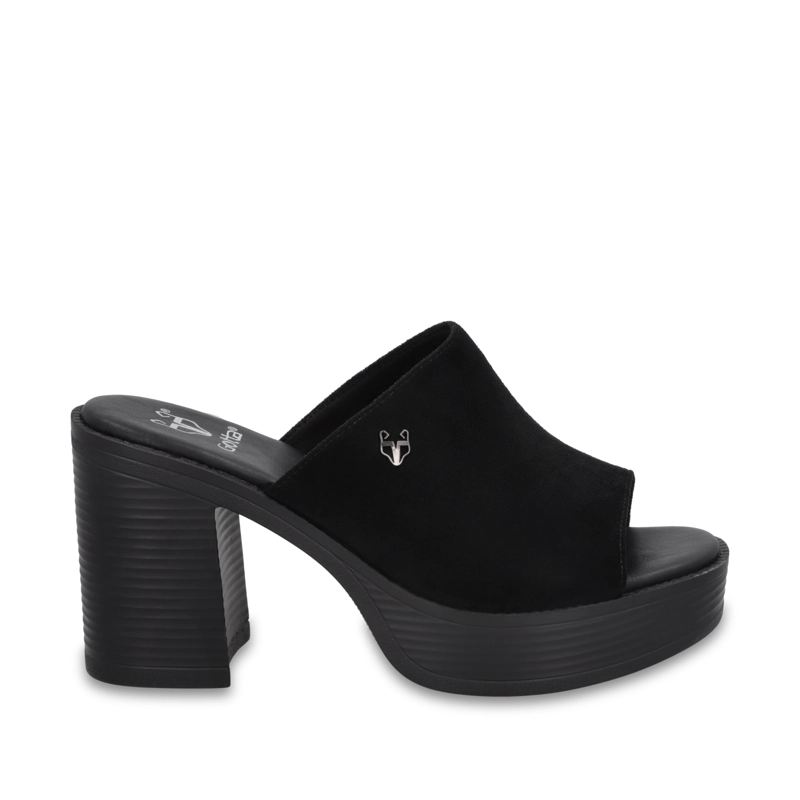 SANDALIA TACO NEGRA MUJER 65920 GOTTA - 1