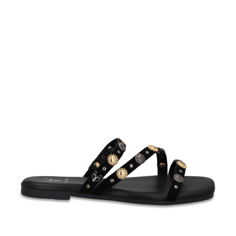 SANDALIA NEGRA MUJER 64141 GOTTA - 1