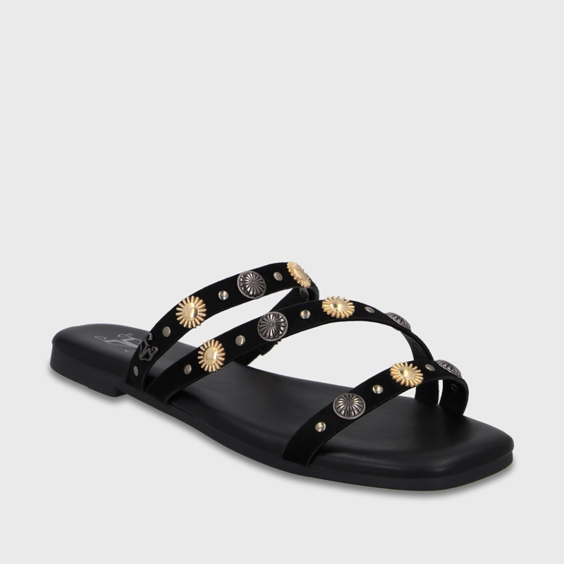 SANDALIA NEGRA MUJER 64141 GOTTA - 2