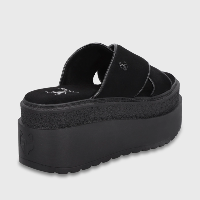 SANDALIA PLATAFORMA NEGRA MUJER 65930 GOTTA - 5