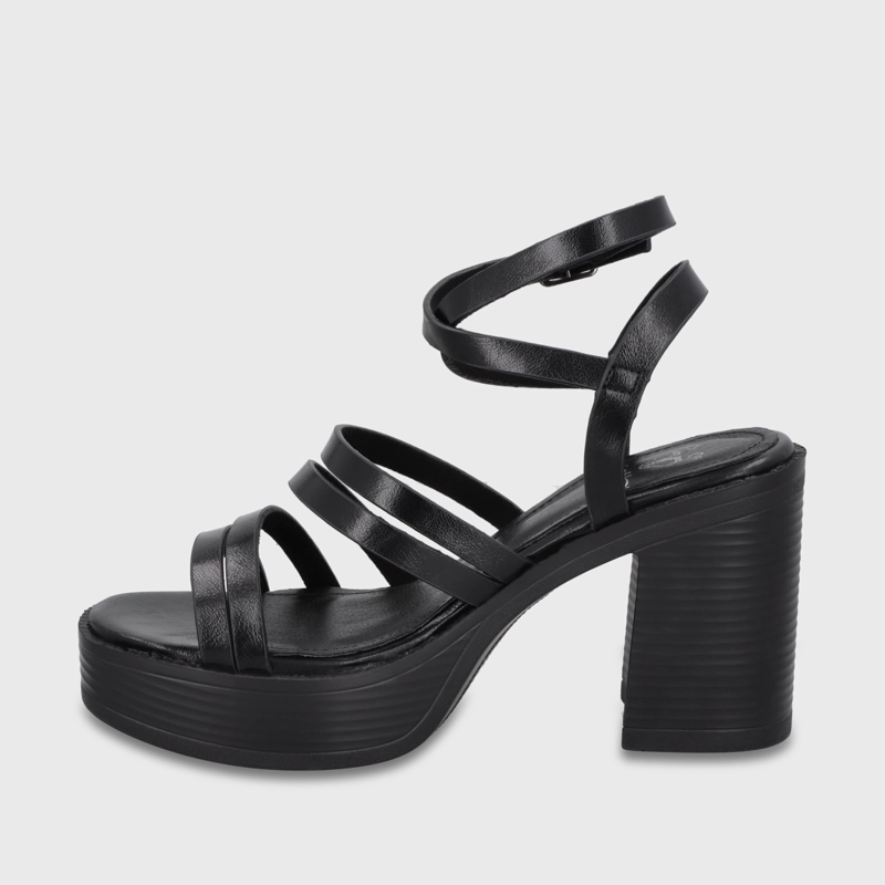 SANDALIA TACO NEGRA MUJER 65921 GOTTA - 3