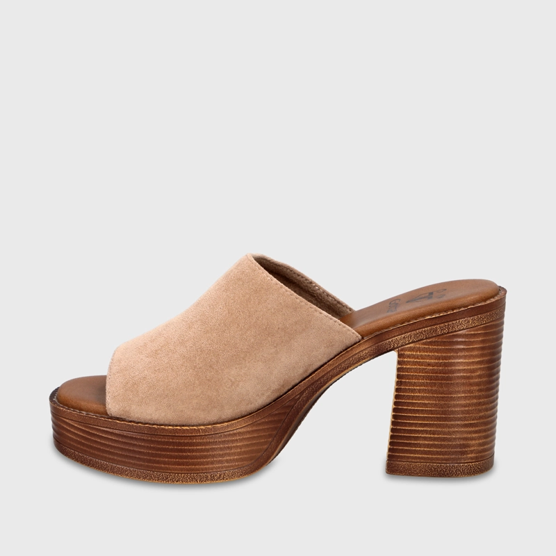 SANDALIA TACO BEIGE MUJER 65920 GOTTA - 4