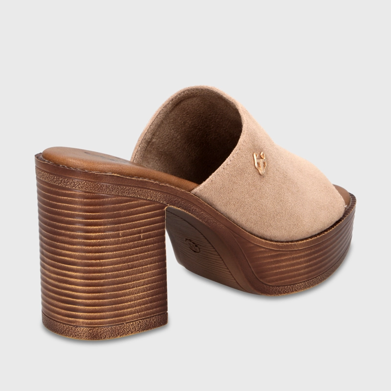 SANDALIA TACO BEIGE MUJER 65920 GOTTA - 5