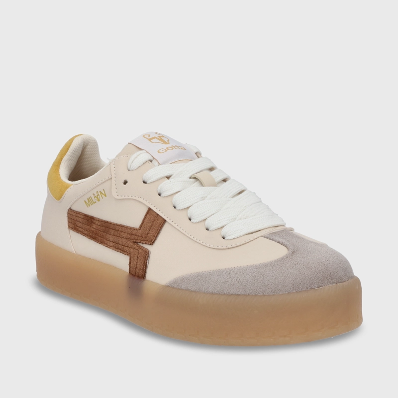 ZAPATILLA MILAN BEIGE MUJER 53740 GOTTA - 2