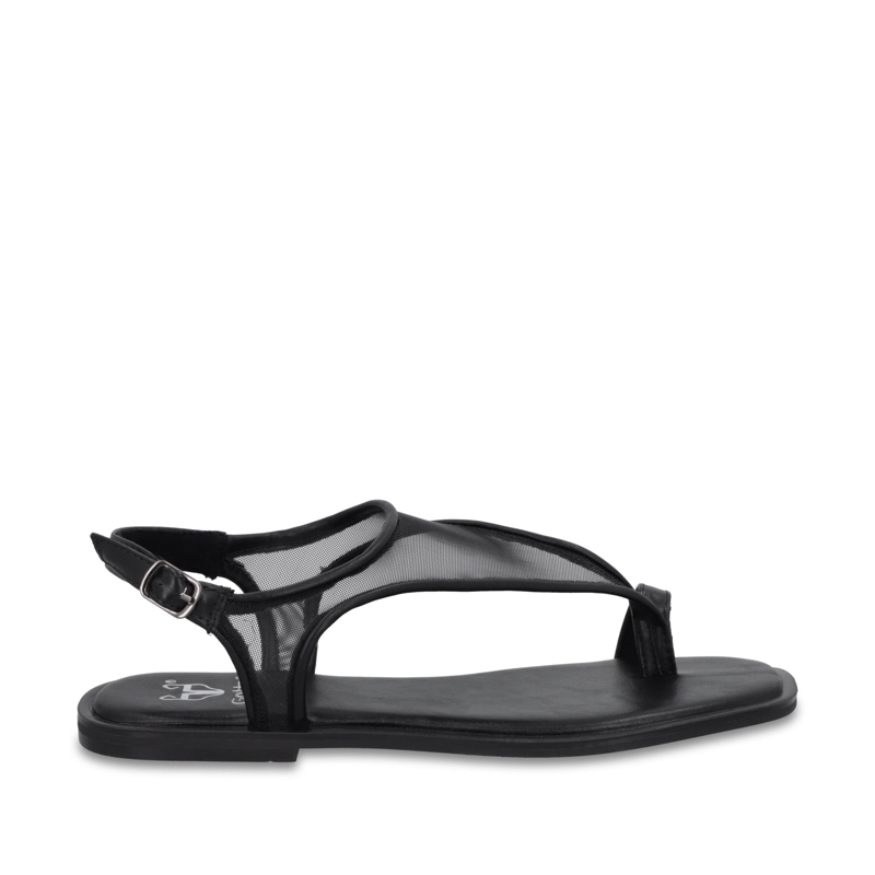 SANDALIA PLANA NEGRO MUJER 65681 GOTTA - 1