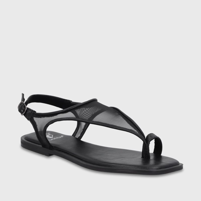 SANDALIA PLANA NEGRO MUJER 65681 GOTTA - 2