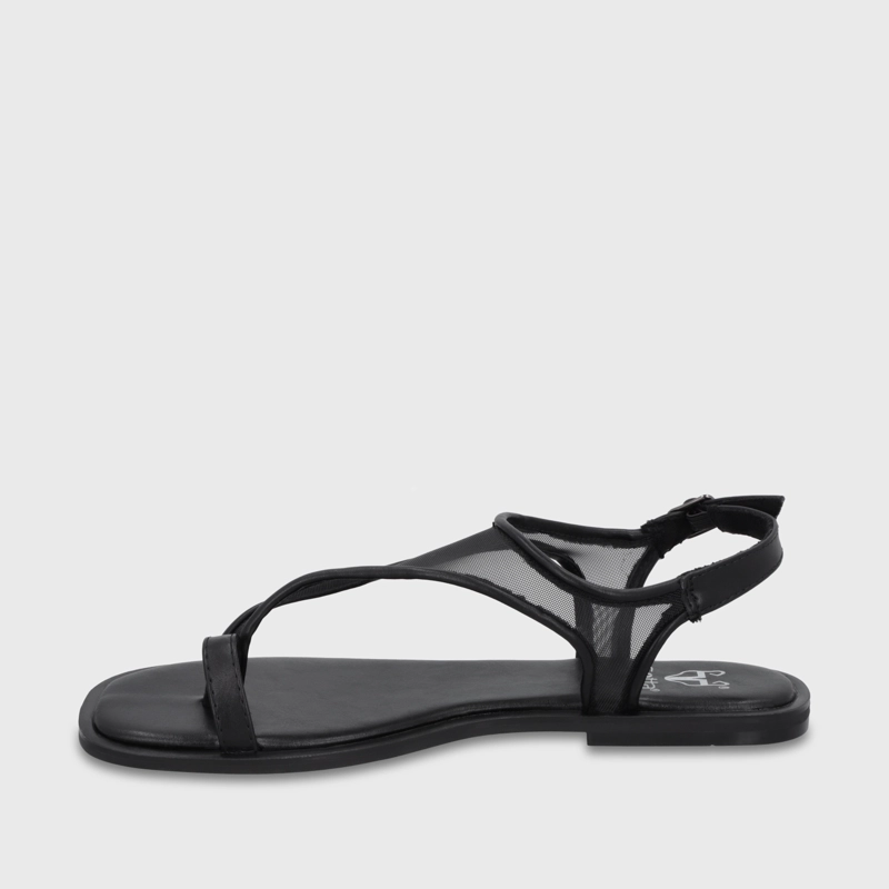 SANDALIA PLANA NEGRO MUJER 65681 GOTTA - 4