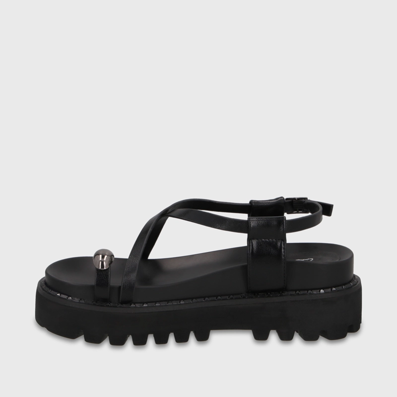 SANDALIA NEGRA MUJER 1573G GOTTA - 4