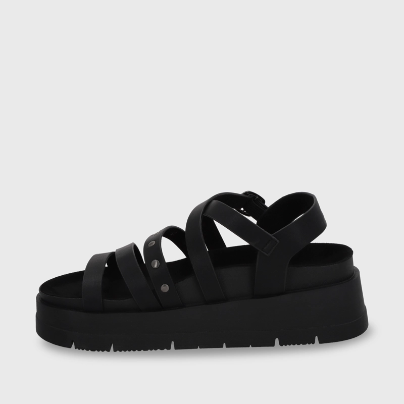 SANDALIA PLATAFORMA NEGRA MUJER 55231 GOTTA - 4