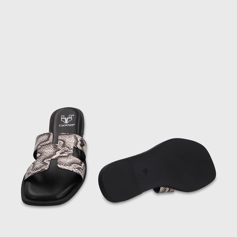 SANDALIA NEGRA MUJER 64110 GOTTA - 7