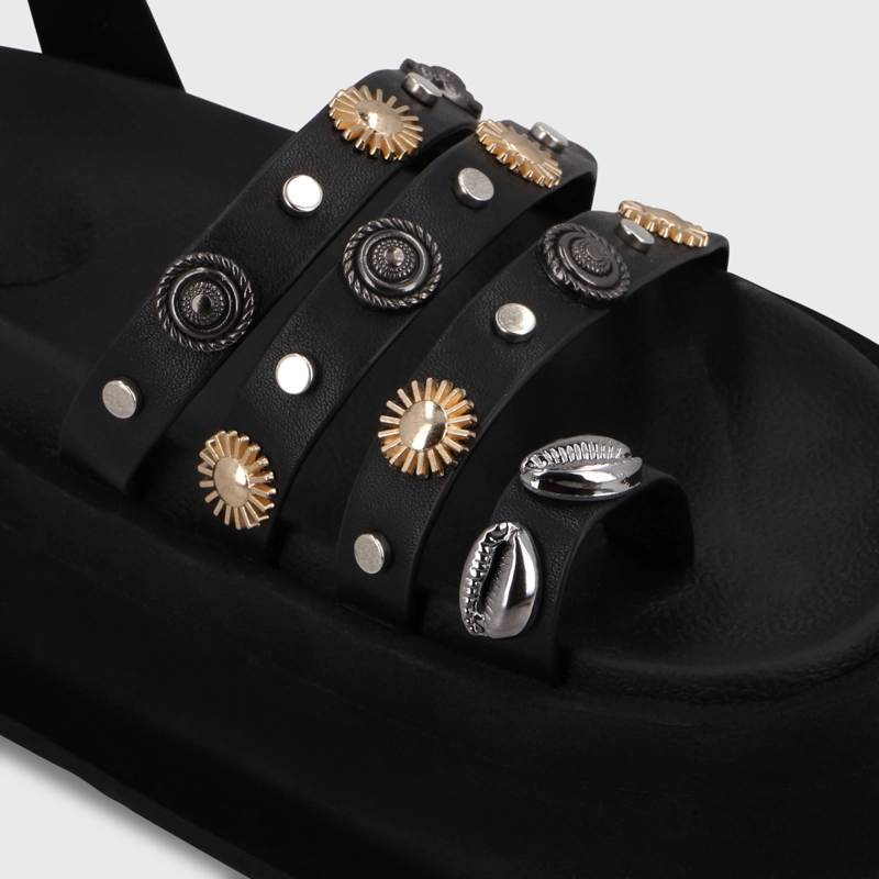 SANDALIA PLATAFORMA NEGRA MUJER 55943 GOTTA - 6
