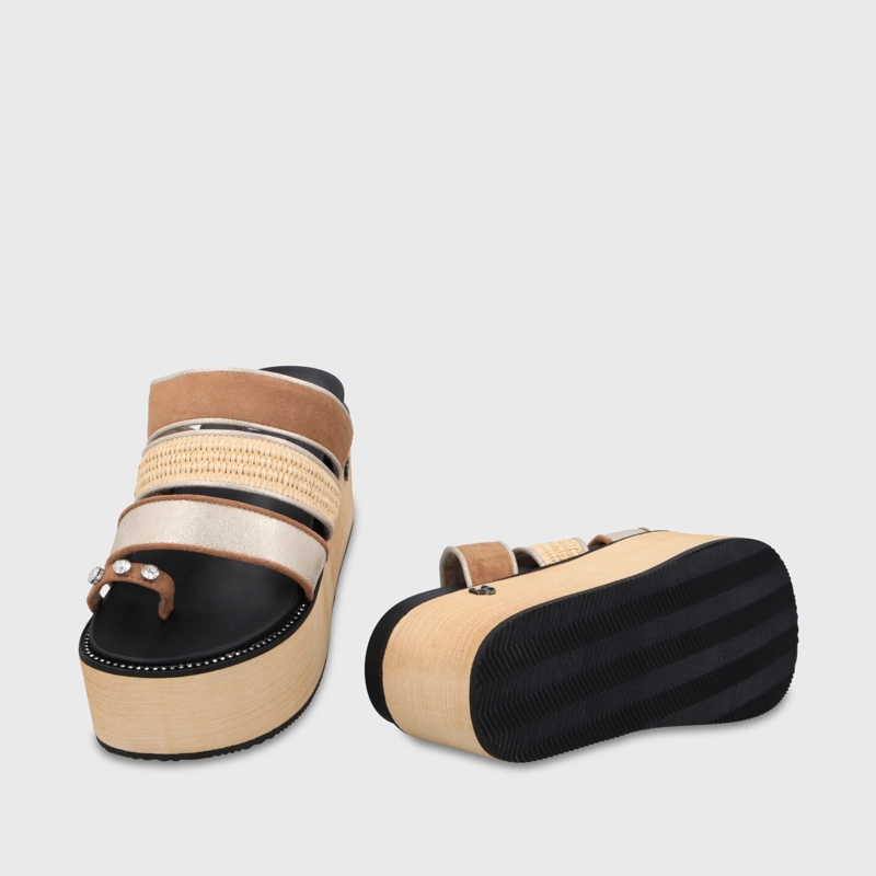 SANDALIA PLATAFORMA BEIGE MUJER 15662 GOTTA - 7