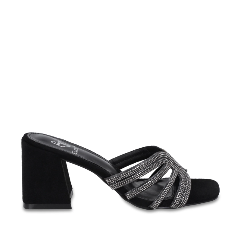 SANDALIA TACO NEGRA MUJER 35135 GOTTA - 1