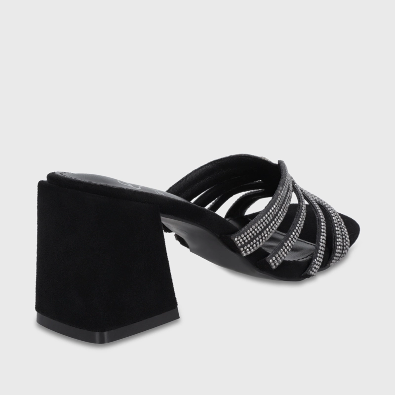 SANDALIA TACO NEGRA MUJER 35135 GOTTA - 5