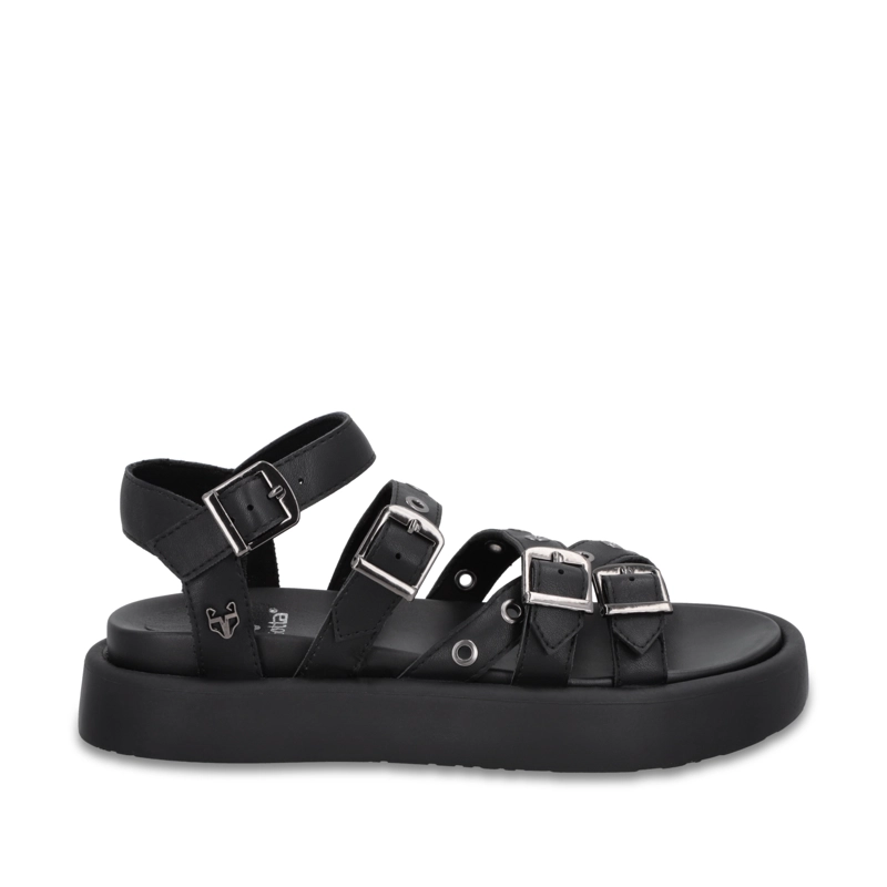 SANDALIA PLATAFORMA NEGRA MUJER 55950 GOTTA - 1