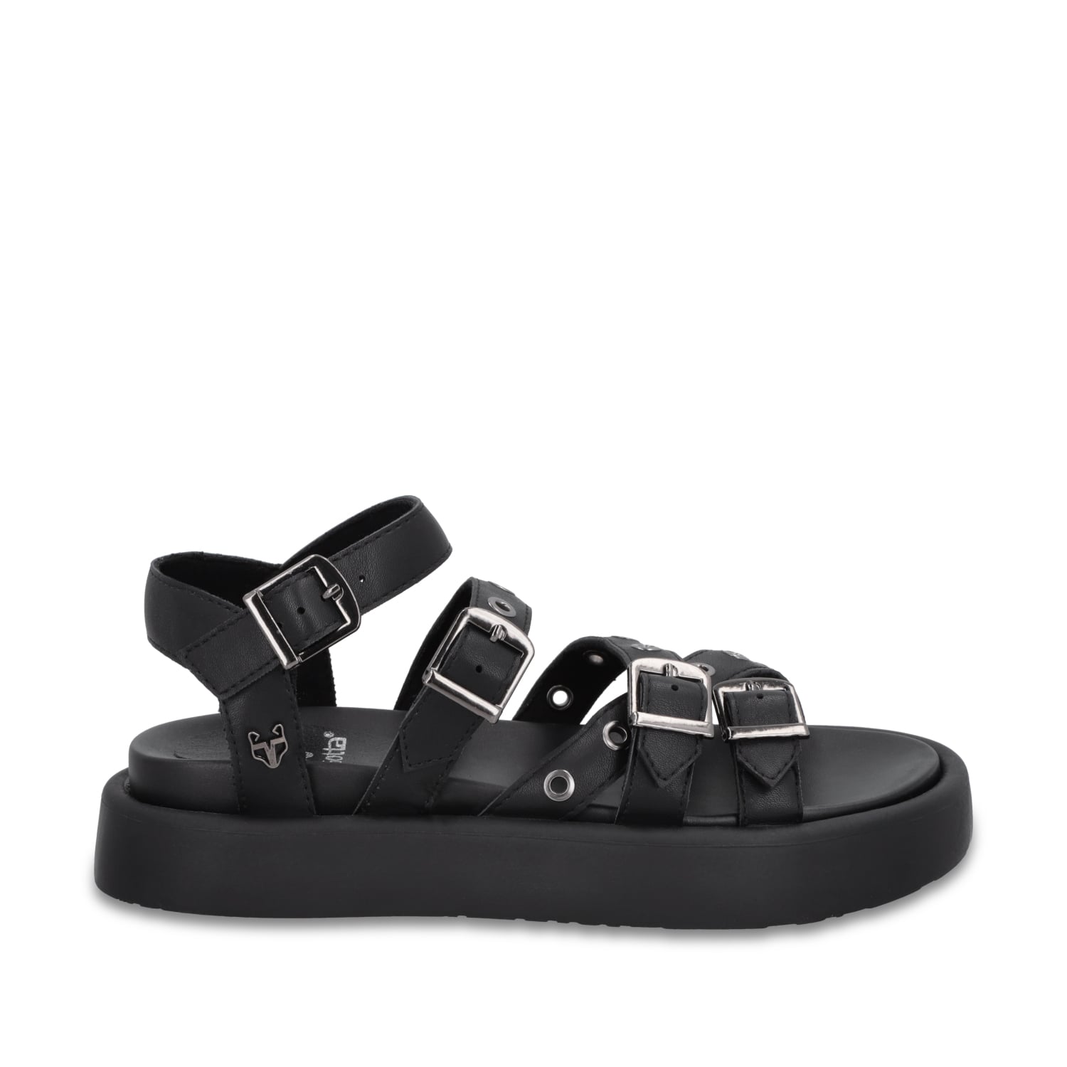 SANDALIA PLATAFORMA NEGRA MUJER 55950 GOTTA - 1