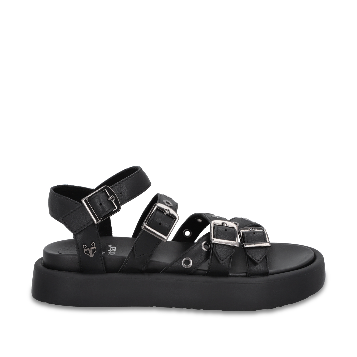 SANDALIA PLATAFORMA NEGRA MUJER 55950 GOTTA - 1