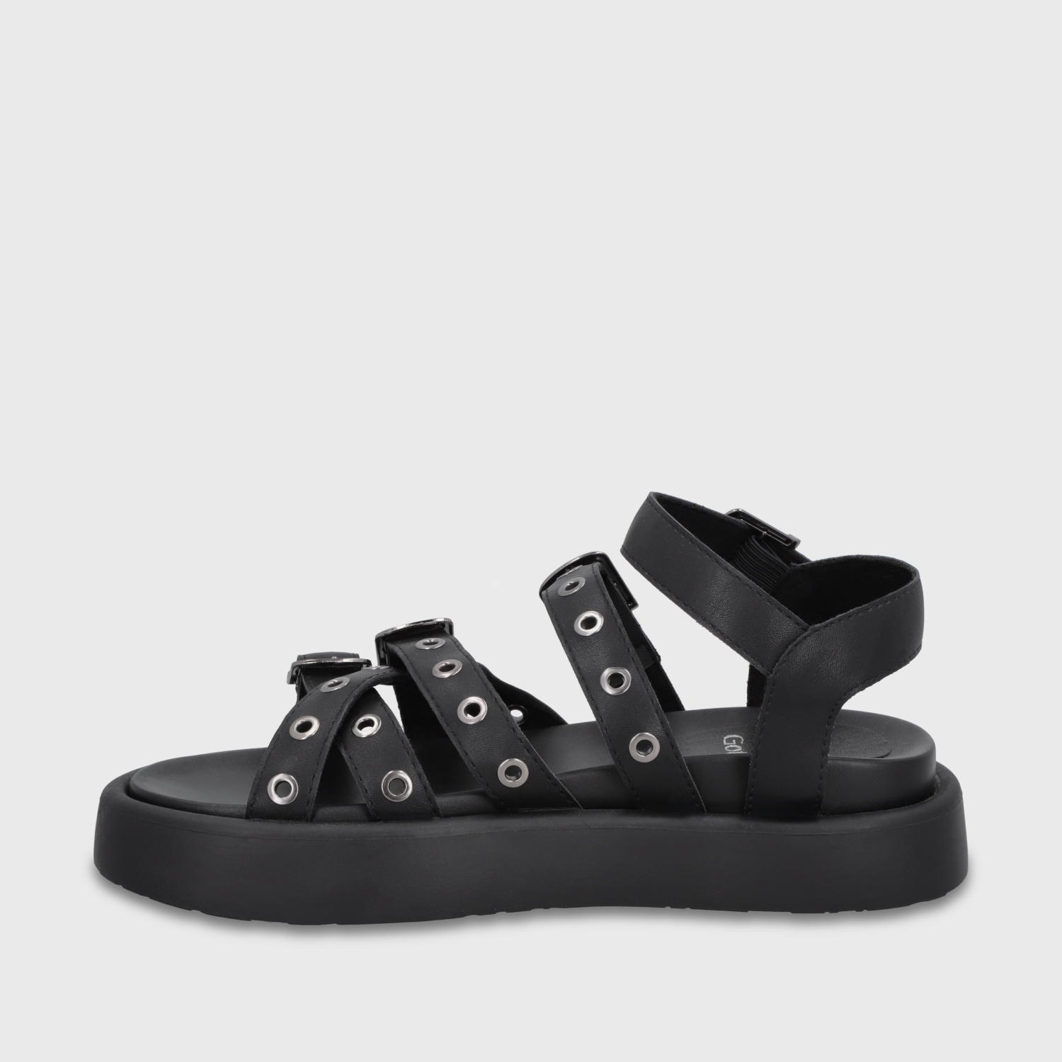 SANDALIA PLATAFORMA NEGRA MUJER 55950 GOTTA - 4