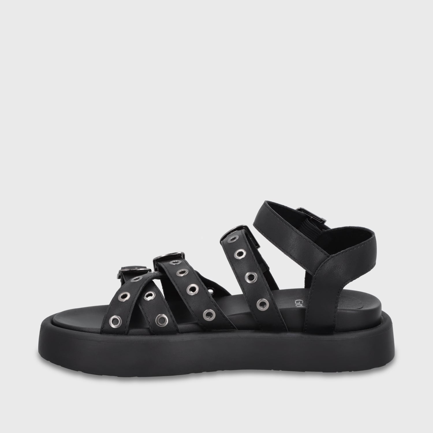 SANDALIA PLATAFORMA NEGRA MUJER 55950 GOTTA - 4