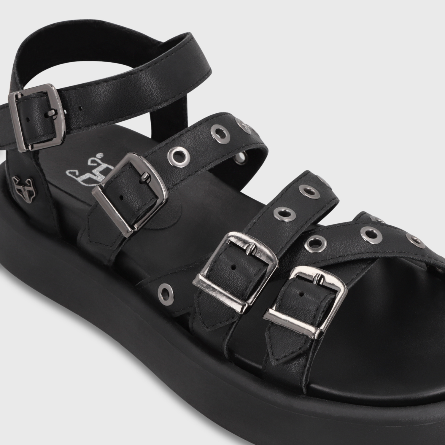 SANDALIA PLATAFORMA NEGRA MUJER 55950 GOTTA - 6