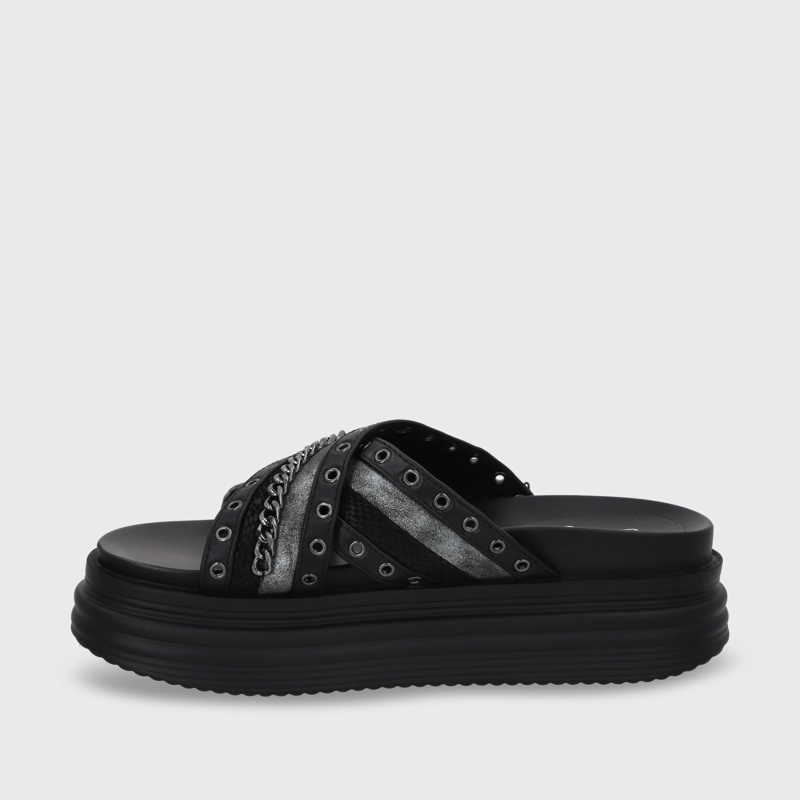 SANDALIA PLATAFORMA NEGRO MUJER 1571B GOTTA - 4