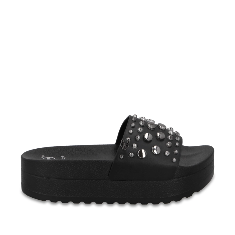 SANDALIA PLATAFORMA NEGRA MUJER 64020 GOTTA - 1