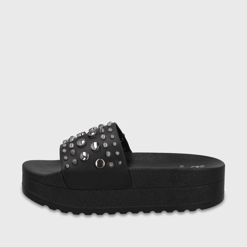 SANDALIA PLATAFORMA NEGRA MUJER 64020 GOTTA - 4