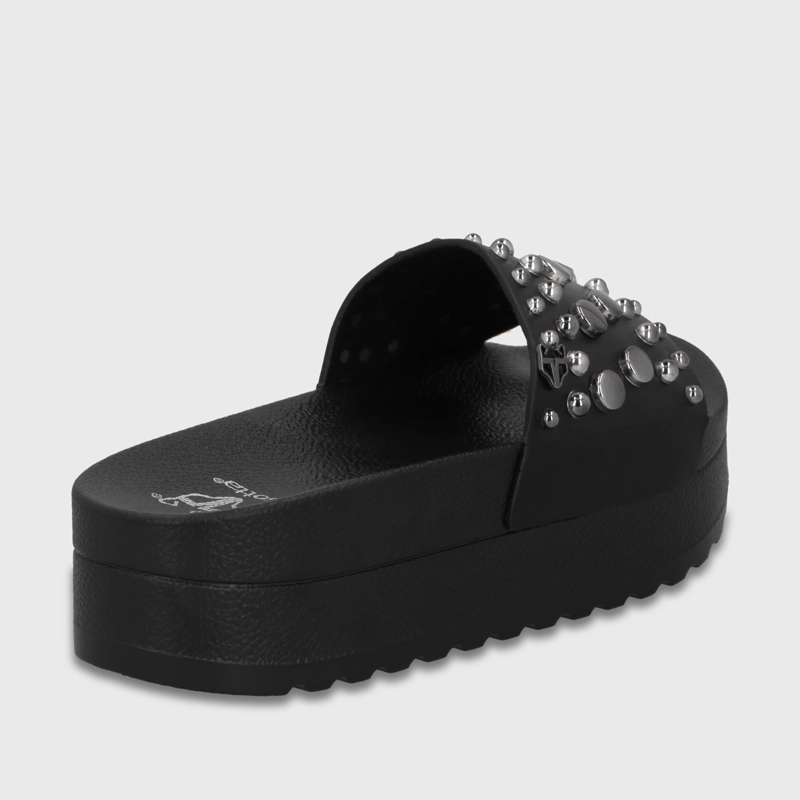 SANDALIA PLATAFORMA NEGRA MUJER 64020 GOTTA - 5