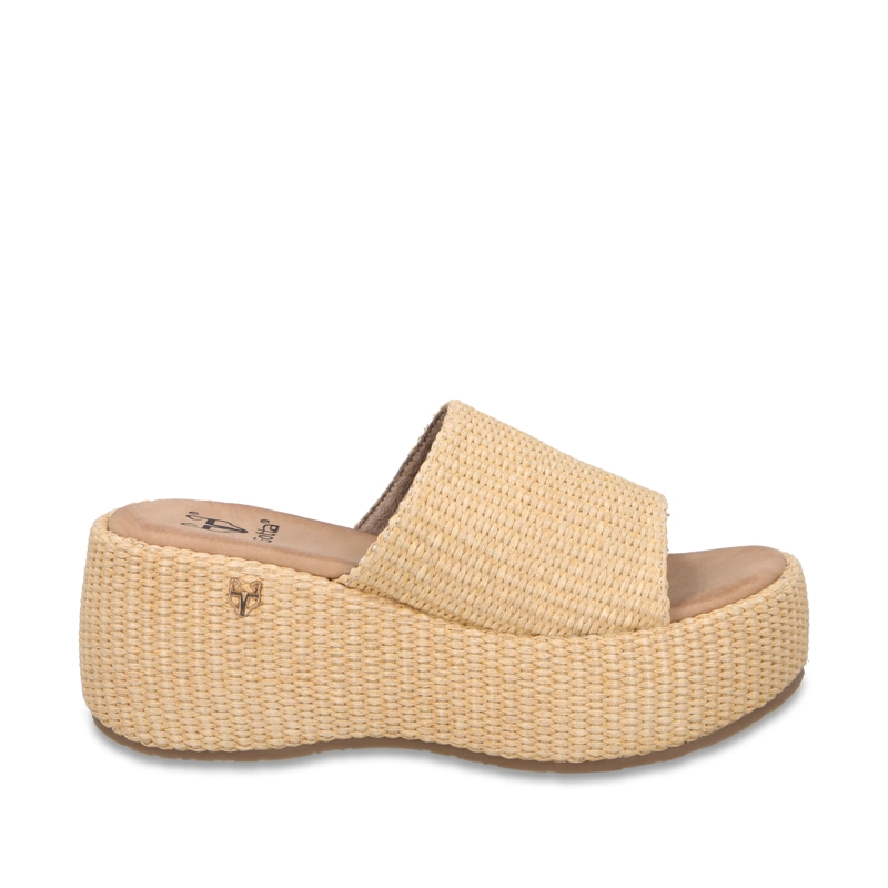 SANDALIA PLATAFORMA BEIGE MUJER 45824 GOTTA - 1