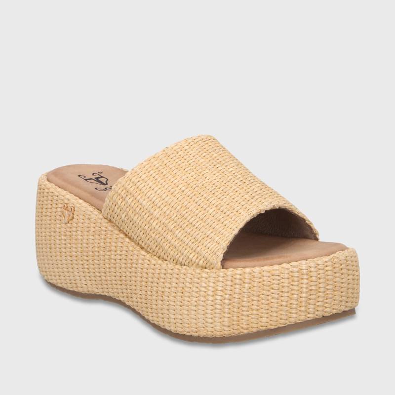 SANDALIA PLATAFORMA BEIGE MUJER 45824 GOTTA - 2