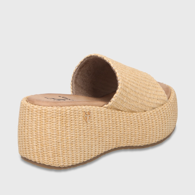 SANDALIA PLATAFORMA BEIGE MUJER 45824 GOTTA - 5