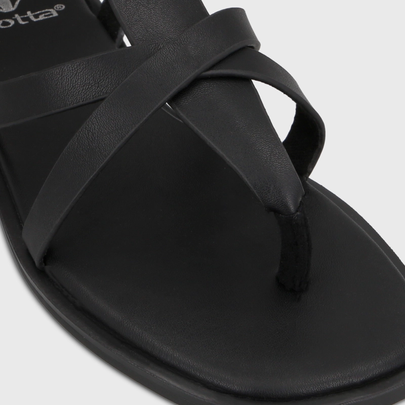 SANDALIA NEGRA MUJER 65680 GOTTA - 6